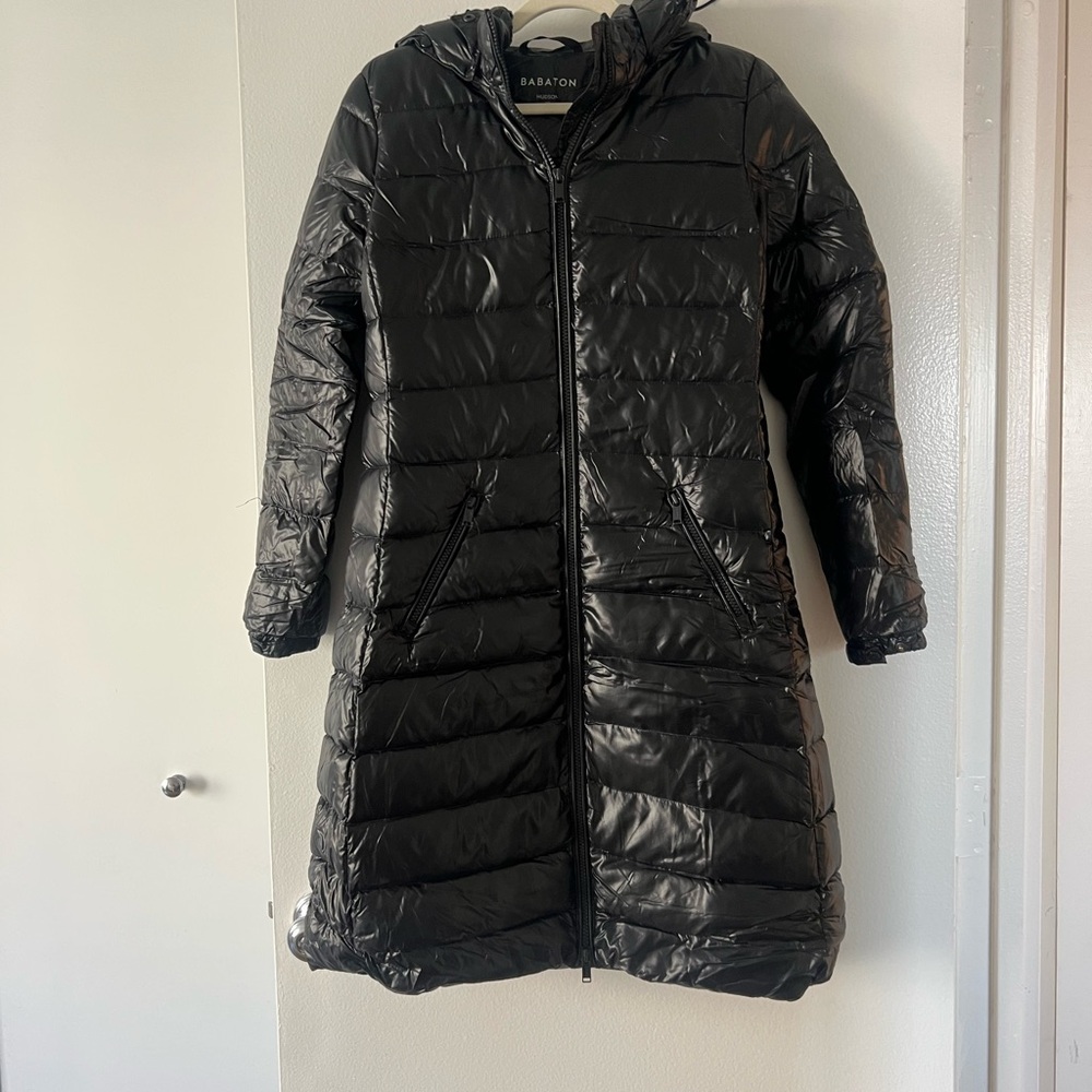 Aritzia Hudson Babaton Black Puffer Coat